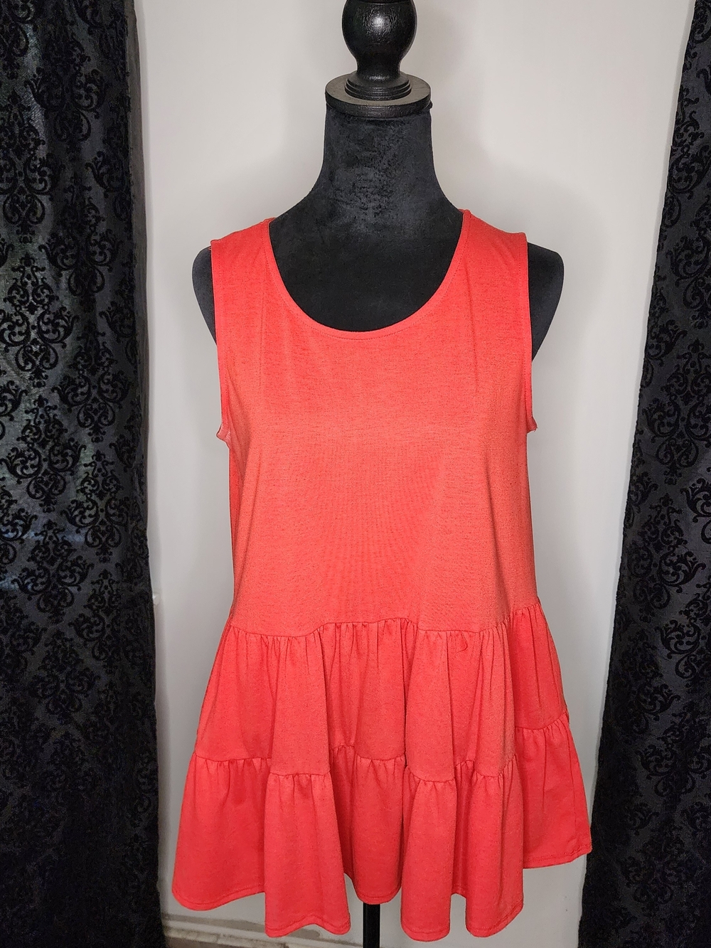 LuLaRoe Coral Tiered Sleeveless Tank